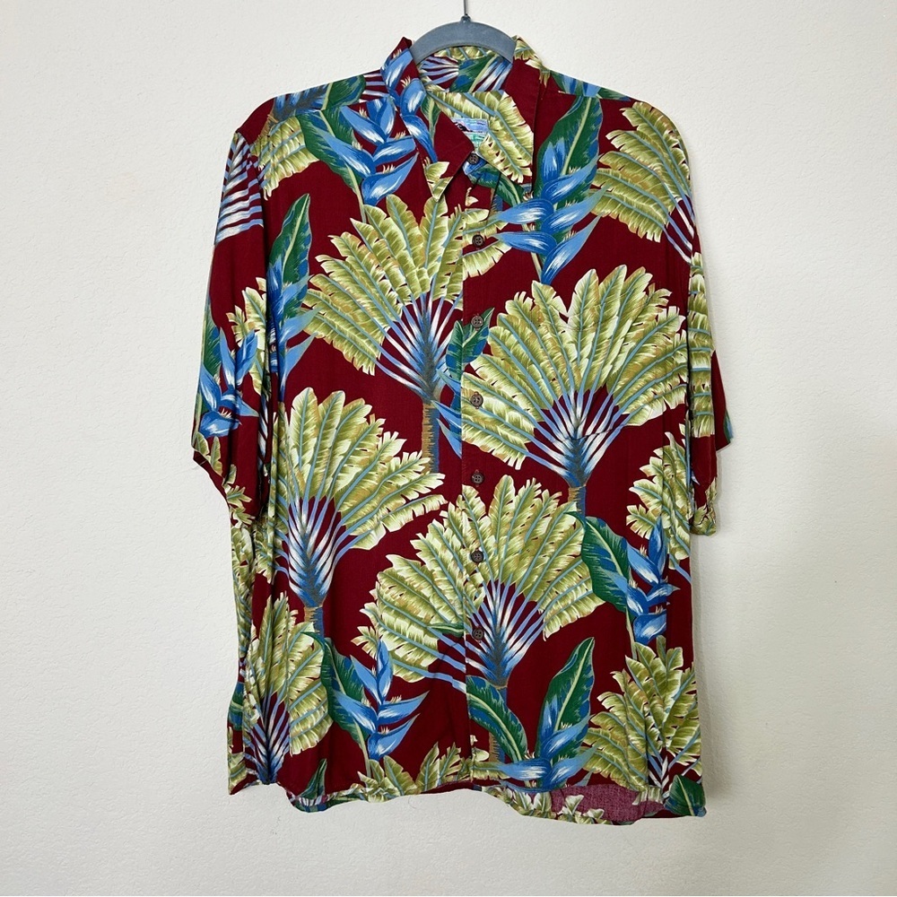 Reyn Spooner Hawaiian Shirt Size L